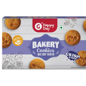 Grofers Happy Day Mix Dry Fruits Bakery Cookies Image