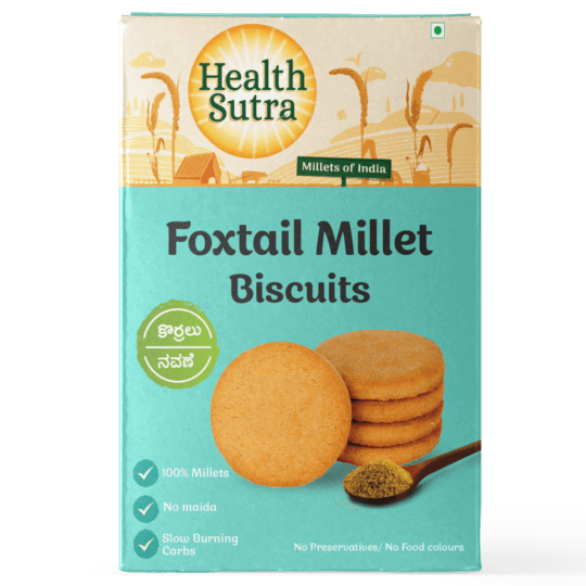 Health Sutra Foxtail Millet Biscuits Image