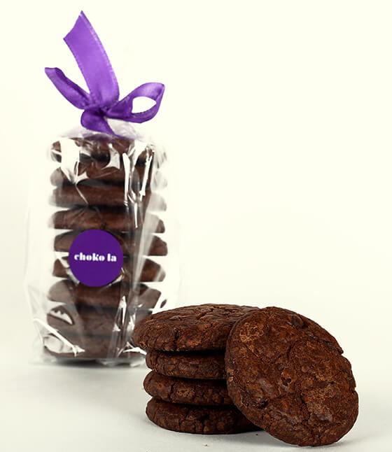 Choko La Eggless Fudge Cookies Image