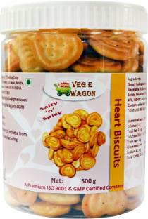 Veg E Wagon Salty And Spicy Biscuits Image