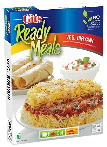 GITS Ready Meals Veg Biryani Image