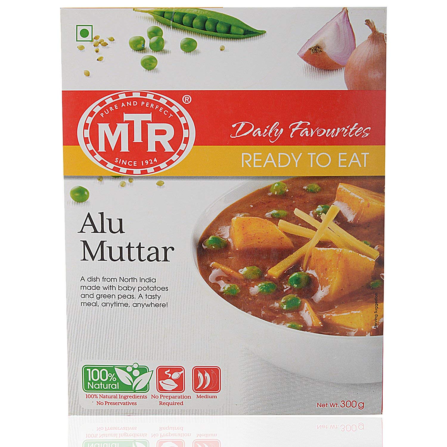 MTR Ready To Eat Alu Muttar Image