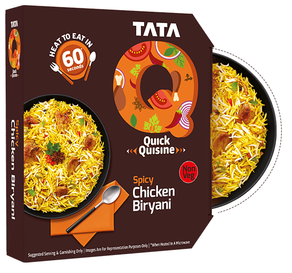 TATA Q Spicy Spicy Chicken Biryani Image