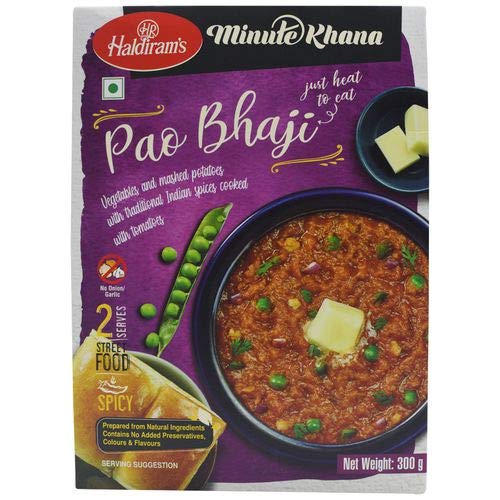 Haldiram's Ready To Eat Pao Bhaji Image