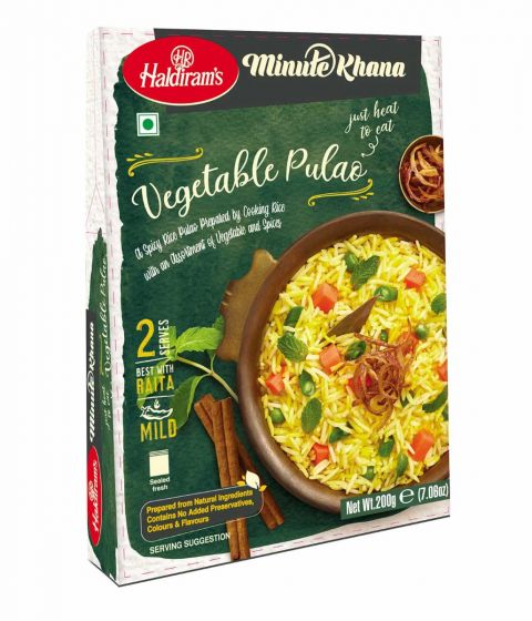 Haldiram's Ready To Eat Veg Pulao Image