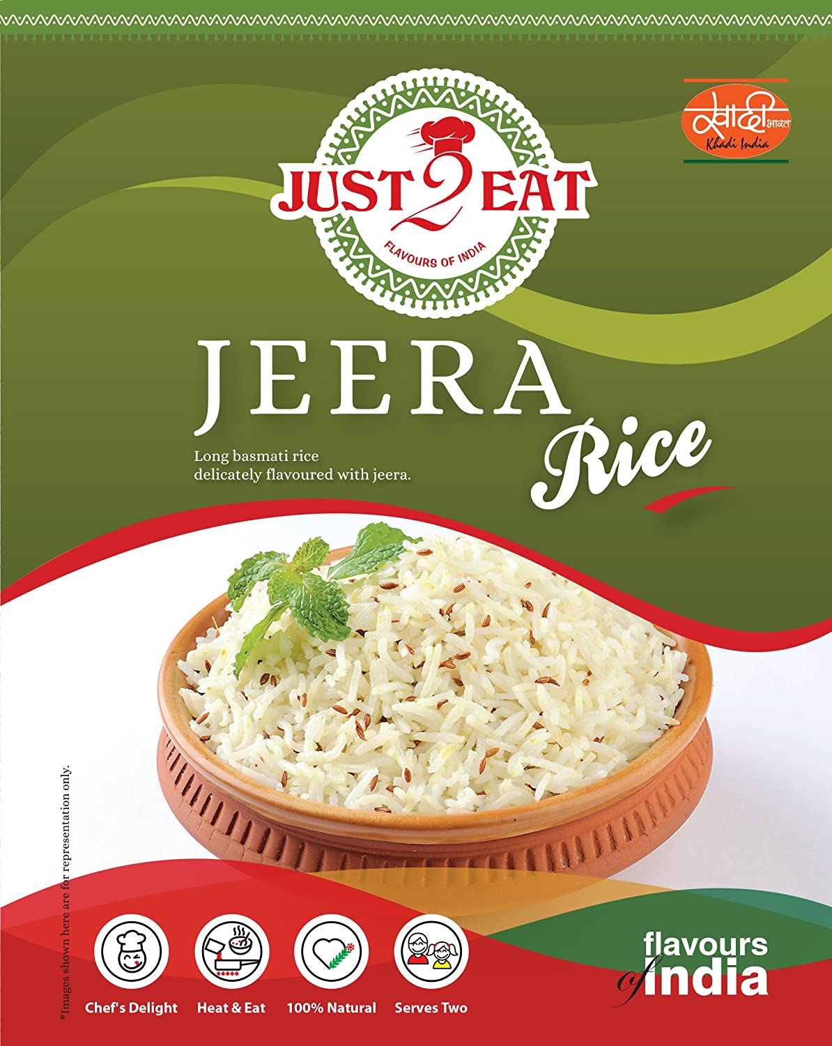 Just 2 Eat Jeera Rice RTE Image