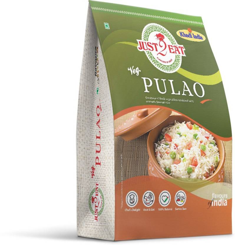 Just 2 Eat Veg Pulav RTE Image