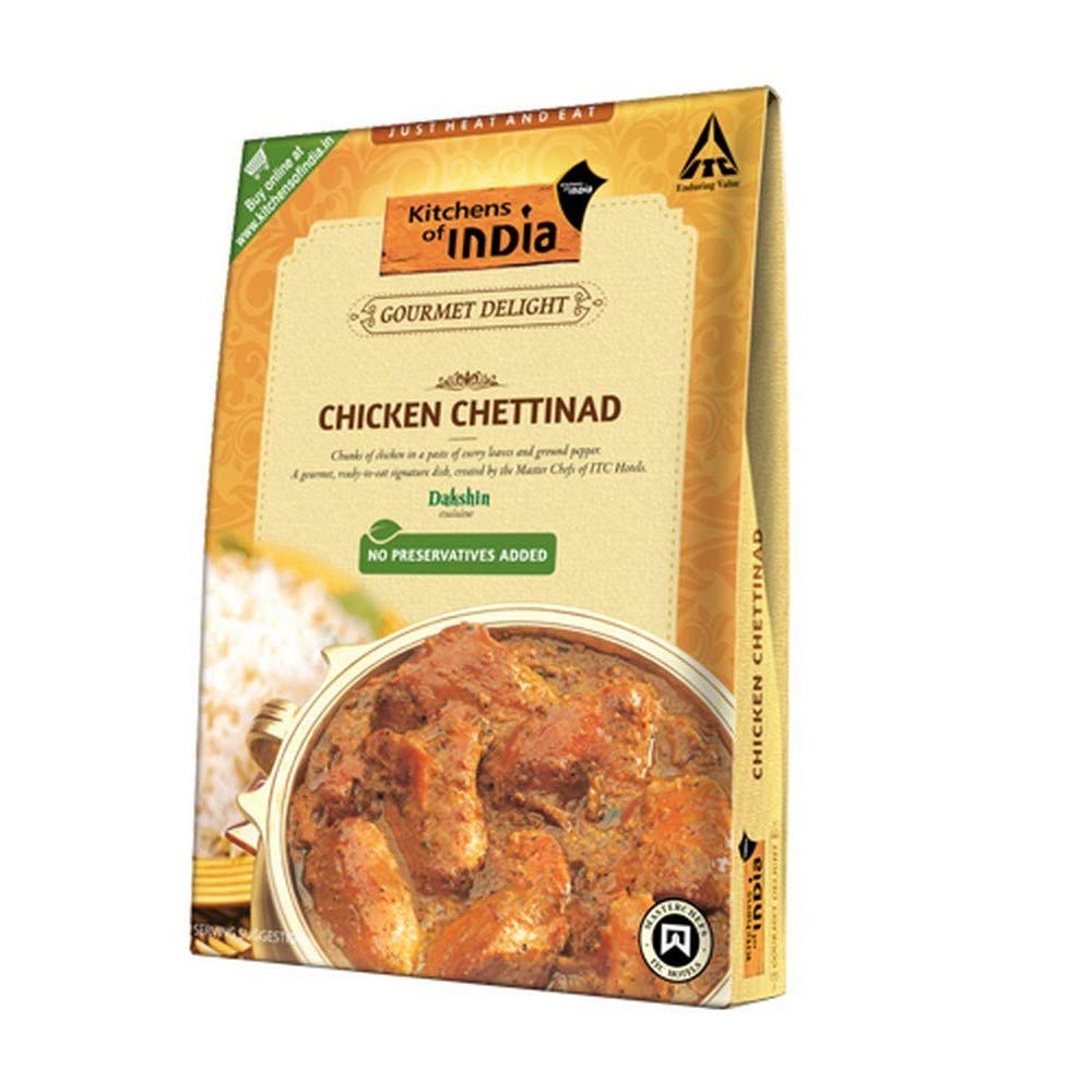 Kitchens of India RTE Chicken Chettinad and Vegetable Pulao Image