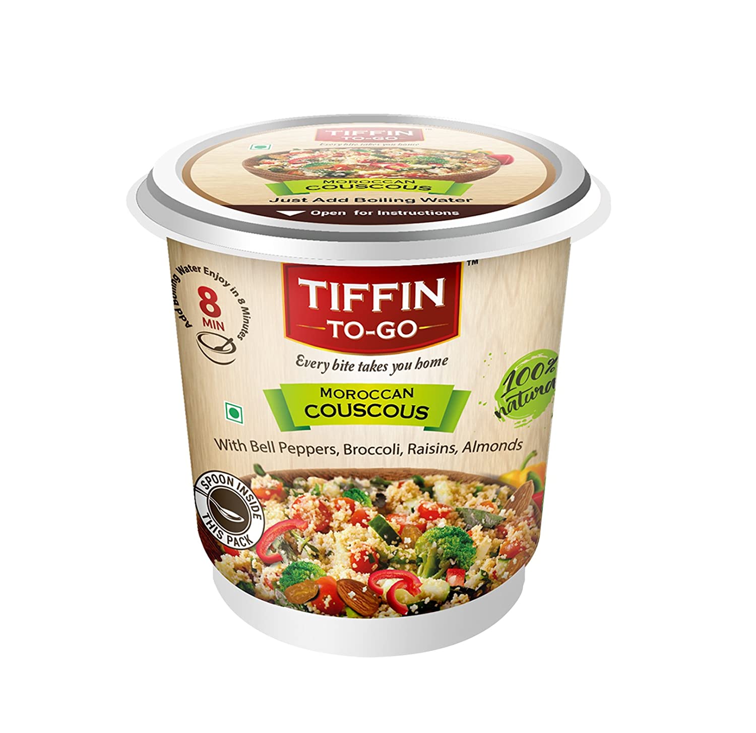 Tiffin To Go Moroccan Couscous Image