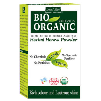 Indus Valley Bio Organic Herbal Henna Powder Image