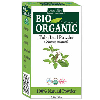 Indus Valley Bio Organic Tulsi Leaf Powder Image