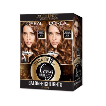 L'Oreal Paris Excellence Fashion Highlights Caramel Brown Image