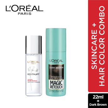 L'Oreal Paris Skincare and Hair Color Root Touchup Home Kit Image