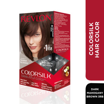Revlon Colorsilk Hair Color Dark Mahogany Brown Image