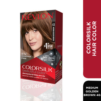 Revlon Colorsilk Hair Color Medium Golden Brown Image