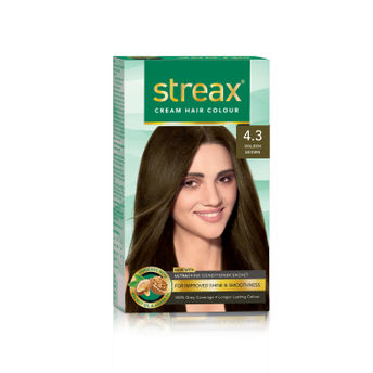 Streax Hair Colour Golden Brown Image