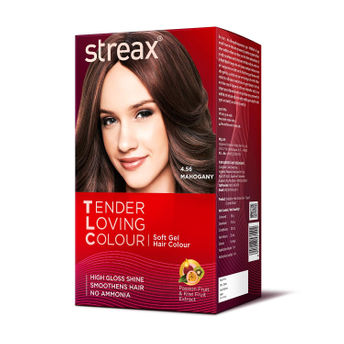 Streax TLC Soft Gel Hair Colour Mahogany Image