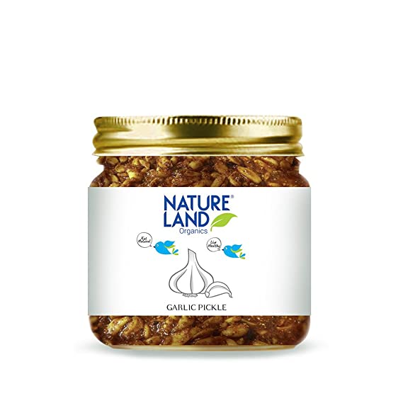 Natureland Organics Garlic Pickle Image