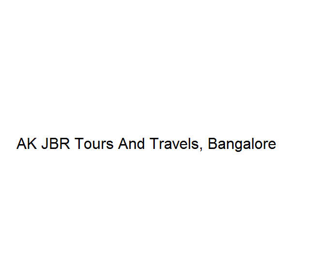 AK JBR Tours And Travels - Bangalore Image