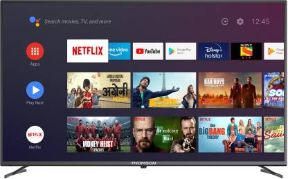 Thomson 126cm (50) Ultra HD (4K) LED Smart Android TV (50OATHPRO1212) Image
