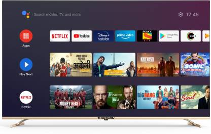 Thomson 108cm (43) Ultra HD (4K) LED Smart Android TV (43OATHPRO2000) Image