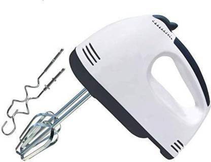 Theodore 8 Beater Hand Held 7 Speeds Roasting Appliances Mixer 180W Electric Whisk Image