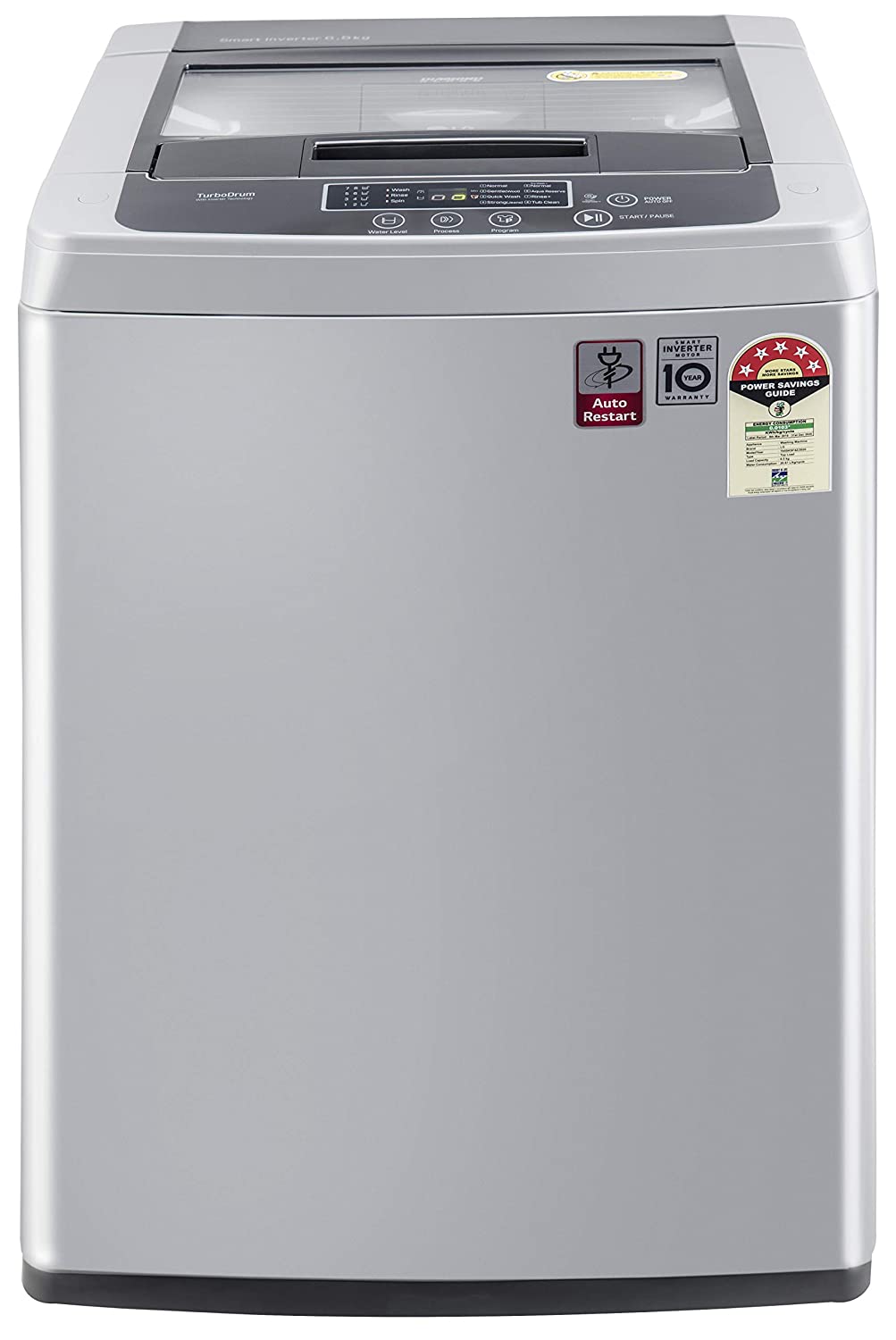 LG 6.5 kg 5 Star Inverter Fully Automatic Top Load Image