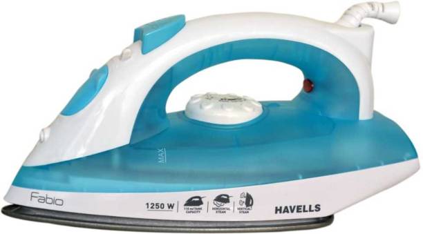 Havells Steam Iron Fabio 1250 Watt Blue 1250 W  Image