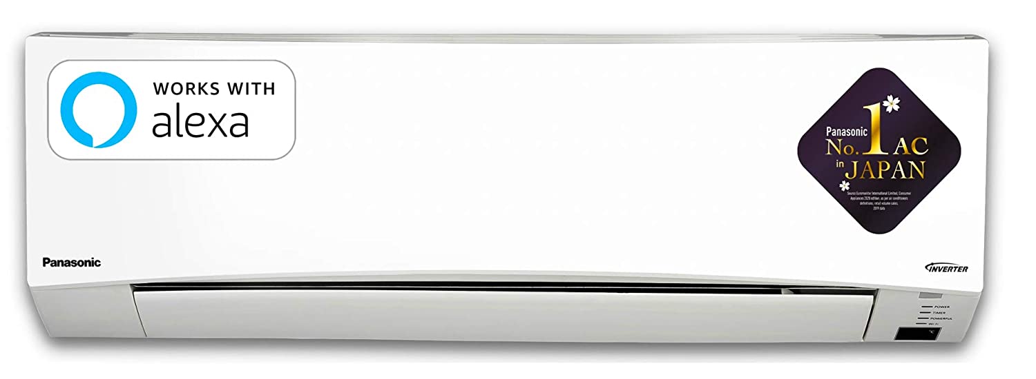 Panasonic 1 Ton 3 Star Inverter Split AC CSKU12WKYF Image
