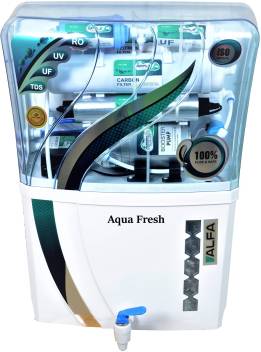 Aqua Fresh ALFA RO+UV+UF+TDS+MINERAL 12L TRANSPARENT 12L RO+UV+UF+TDS Water Purifier Image