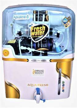 Aqua Fresh gold ALKALINE MINERAL+ro+uv+tds 15L 15L RO+UV+UF+TDS <br />Water Purifier Image