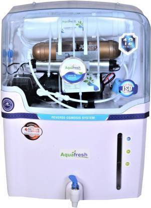 Aqua Fresh plus COPPER MINERAL+ro+uv+tds Borwell electrical water purifier <br />15L 15L RO+UV+UF+TD... Image