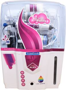 Aqua Fresh Red Audi Model Alkaline purify Mineral Ro+Uv+Uf+Tds+<br />Alkaline Filter12L 12L RO+U... Image