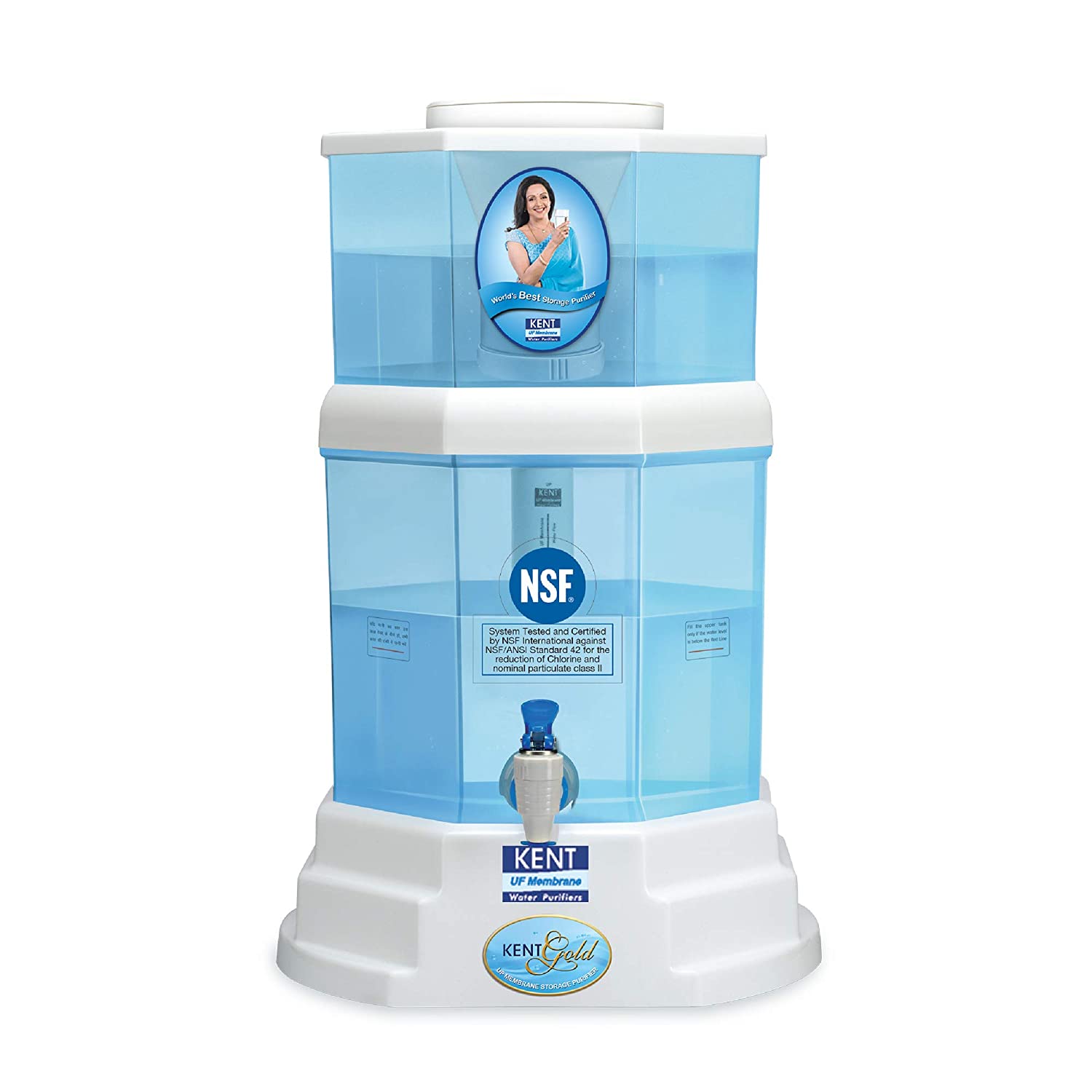 Kent Gold 20Litre Water Purifier 20L Gravity Based+UF Water Purifier Image