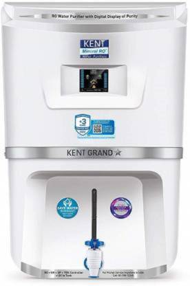 Kent Grand Star 9L RO Water Purifier (White) 9L RO+UV+UF+TDS Water <br />Purifier Image