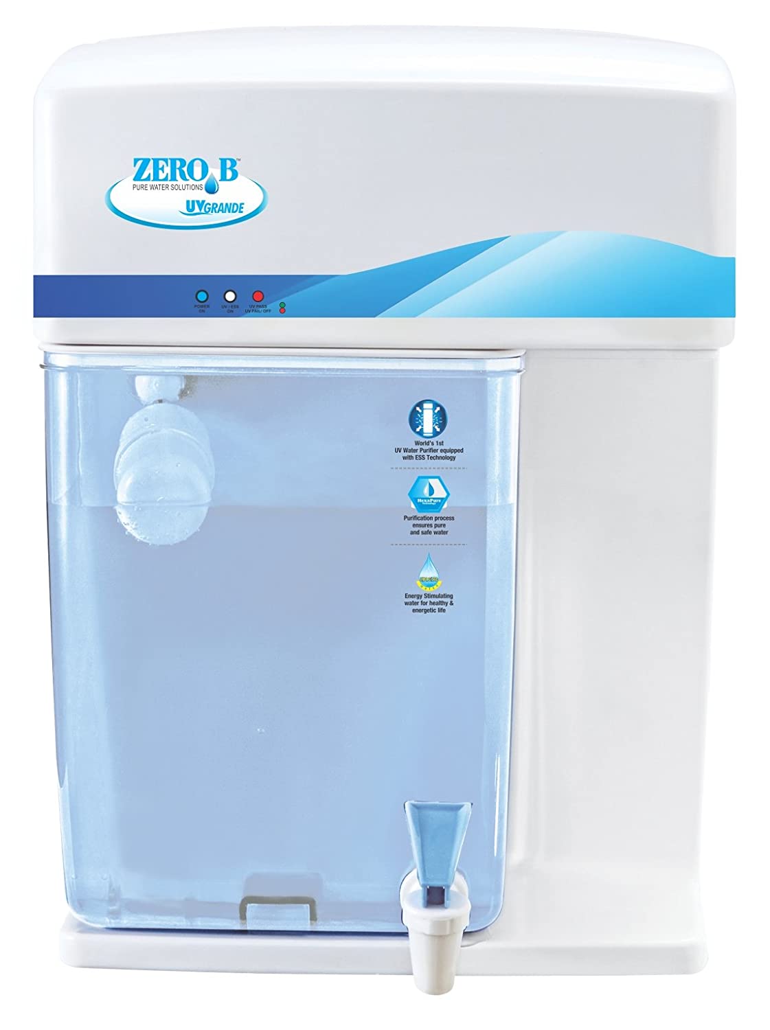 ZERO B Grande 4-Litre 4L UV Water Purifier Image