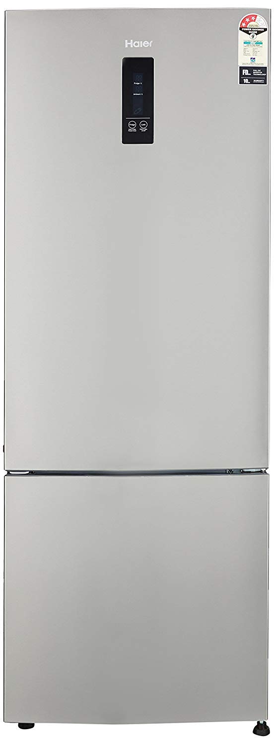 Haier 345Ltr Frost Free Bottom Mounted Refrigerator HRB3654PISE Image