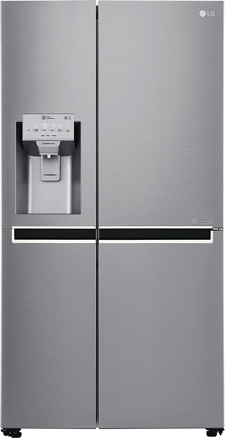 LG 668Ltr Side-by-Side Refrigerator GCL247CLAV Image