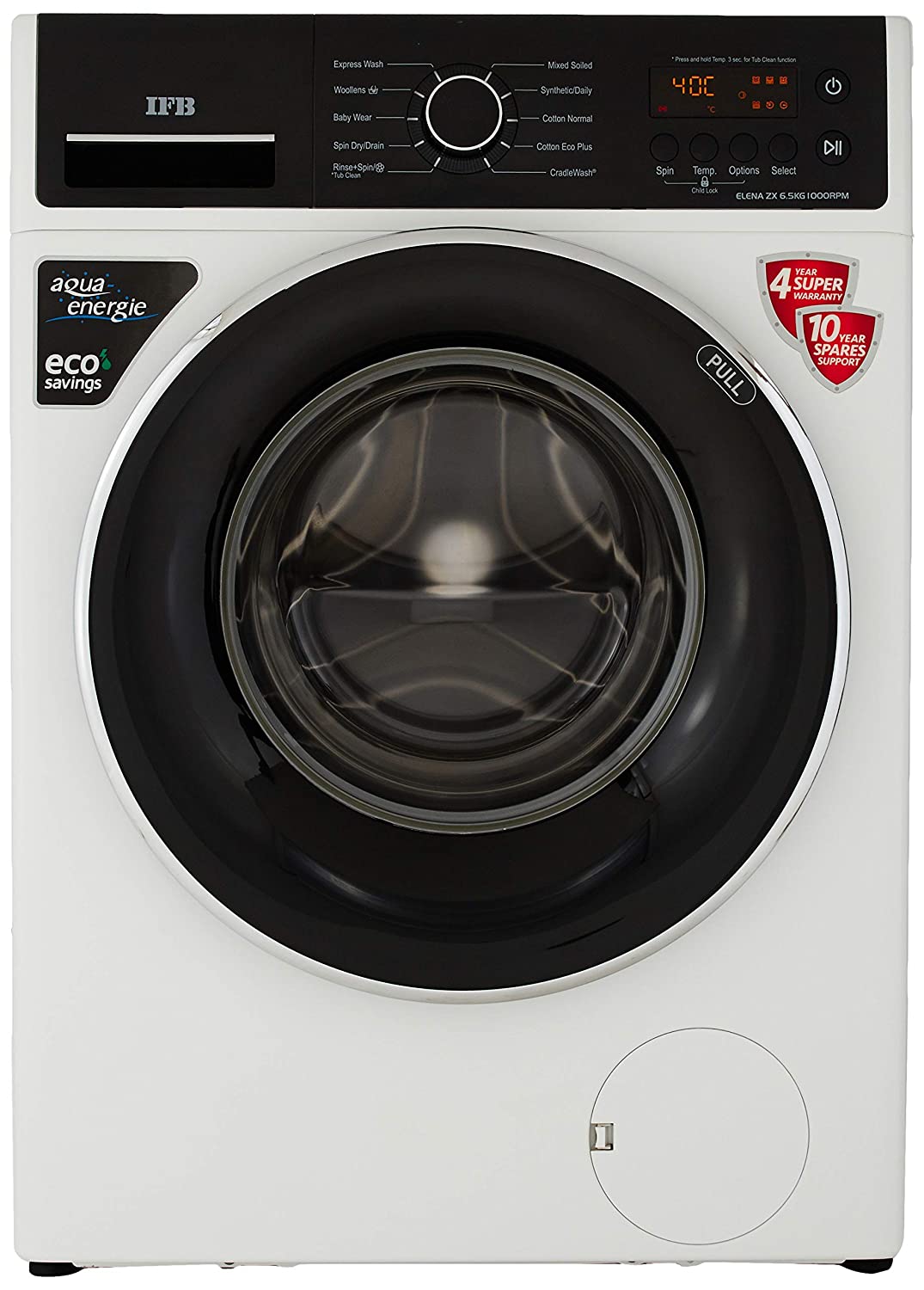 IFB 6.5Kg Fully Automatic Washing Machine FL ELENAZX Image