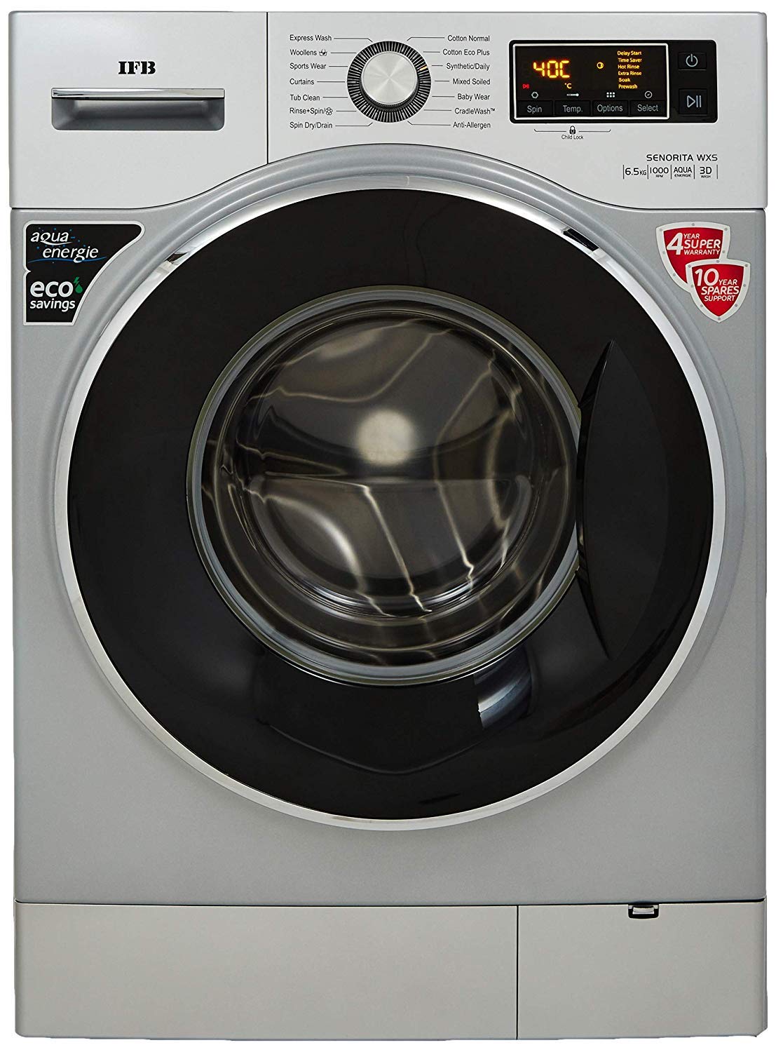 IFB 6.5Kg Fully Automatic Front Load Washing Machine SENORITAWXS Image