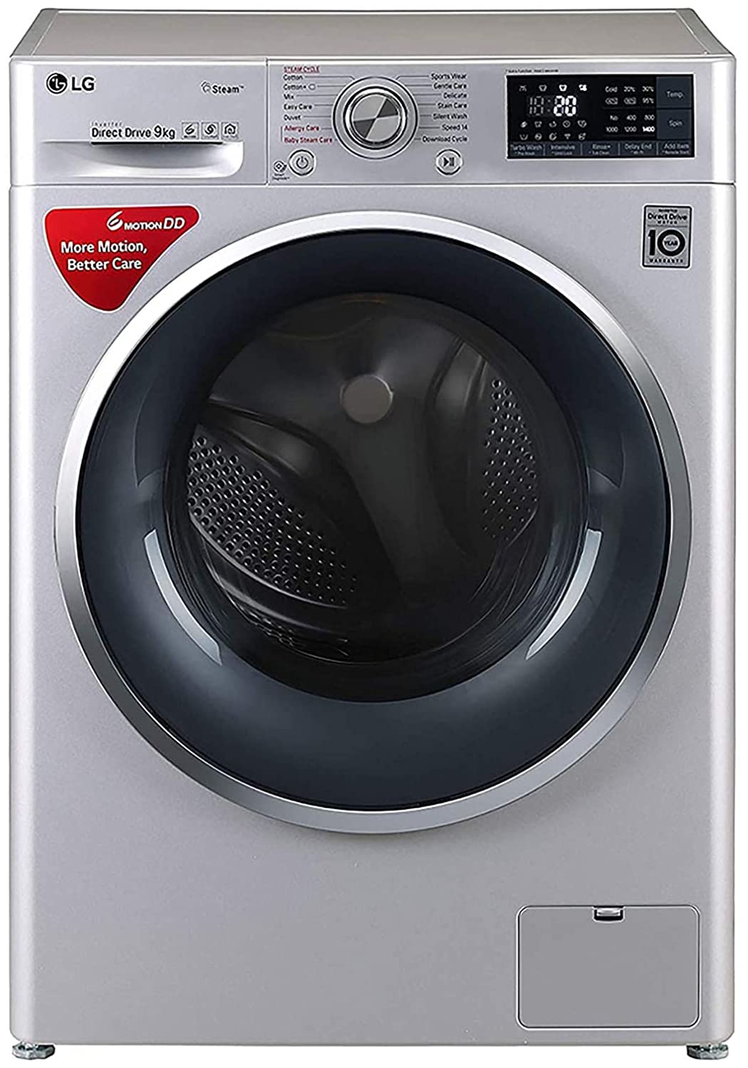 LG 9KG Fully Automatic Front Load Washing Machine FHT1409SWL Image