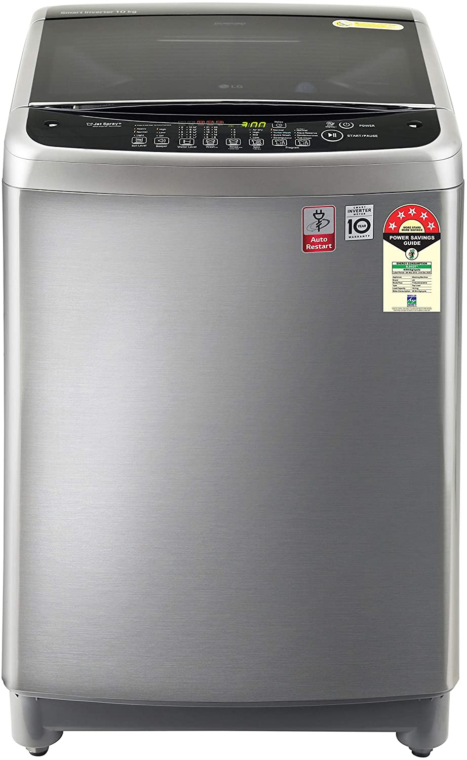 LG 10Kg Fully Automatic Washing Machine T10SJSS1Z Image