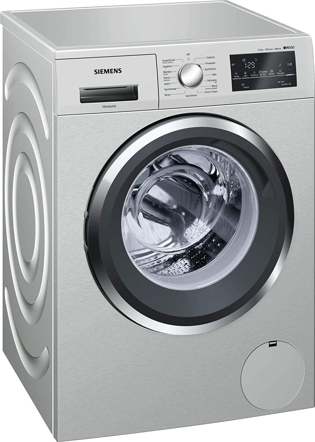Siemens 8.0Kg Fully Automatic Washing Machine WM14T469IN Image