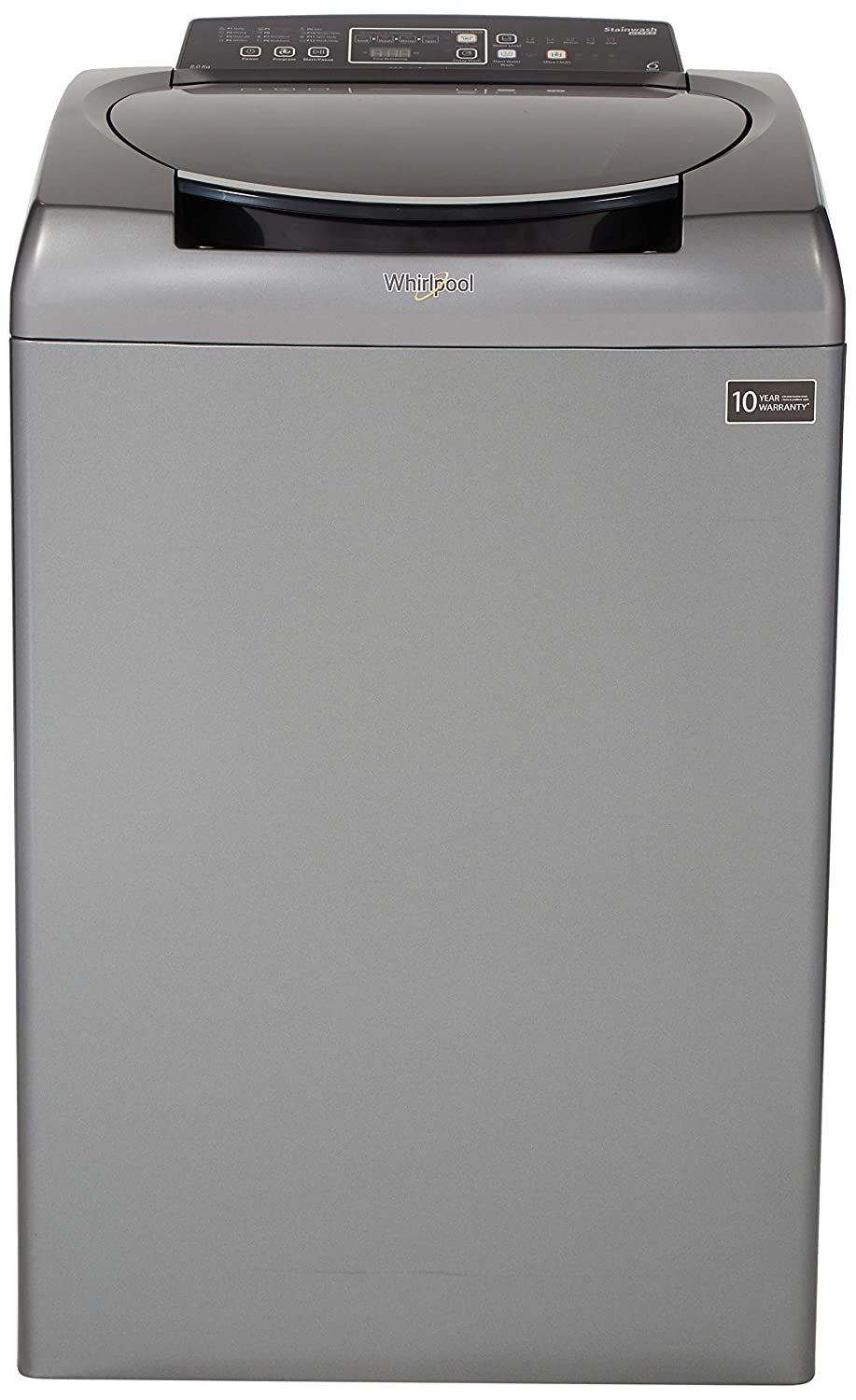 Whirlpool 8.Kg Fully Automatic Washing Machine Graphite Stainwash Ultra Image