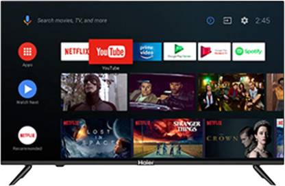 Haier 80cm (32) HD Ready LED Smart Android TV (LE32W2000) Image