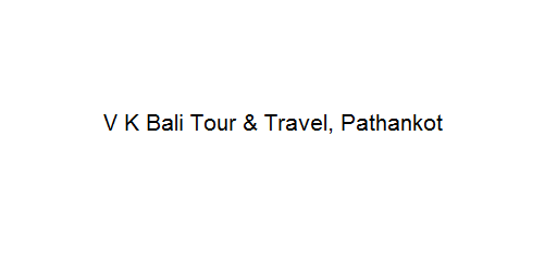 V K Bali Tour & Travel - Pathankot Image