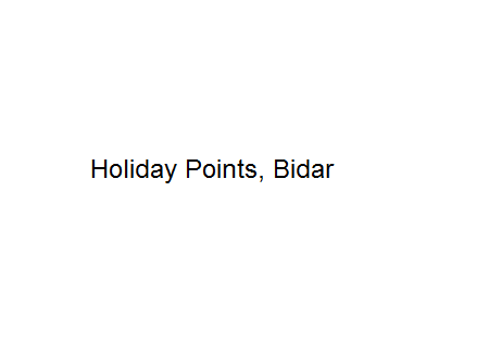 Holiday Points - Bidar Image