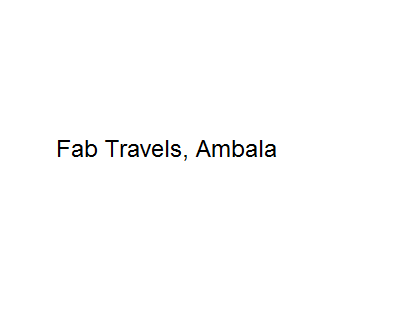 Fab Travels - Ambala Image