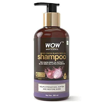 WOW Skin Science Red Onion Black Seed Oil Shampoo & Conditioner Image
