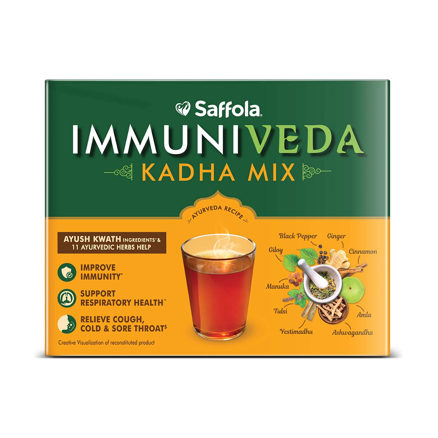 Saffola Immuniveda Kadha Mix Image